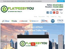 Tablet Screenshot of flatfeebyyou.com